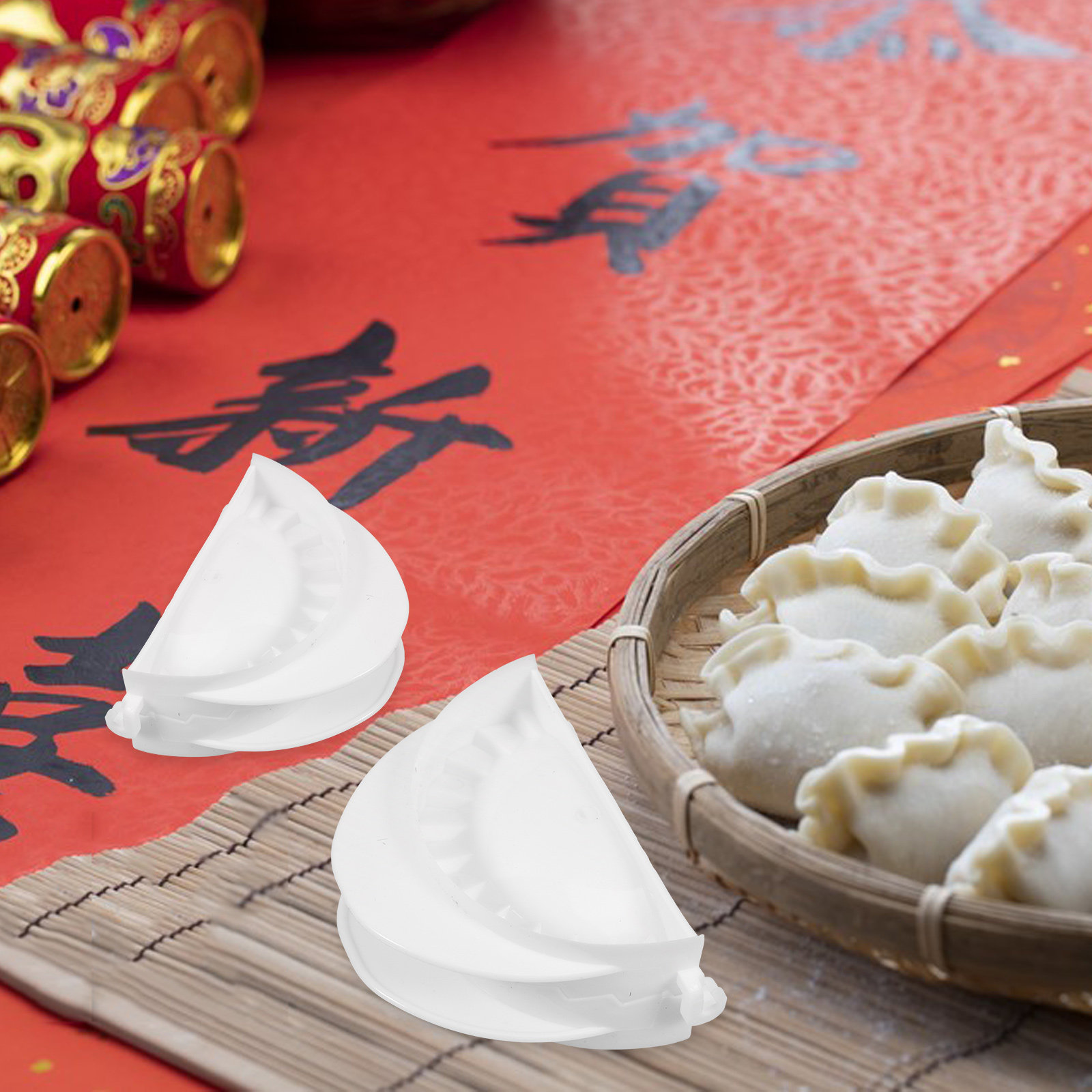 4Pcs Dumpling Maker Set PP Mat – обзор и цена Dumpling Press Set