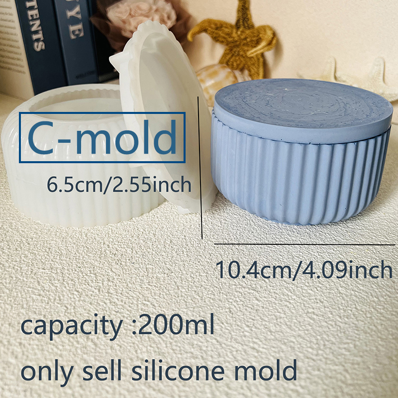 Cement Candle Jar Silicone Mol – обзор и цена Potsticker Mold