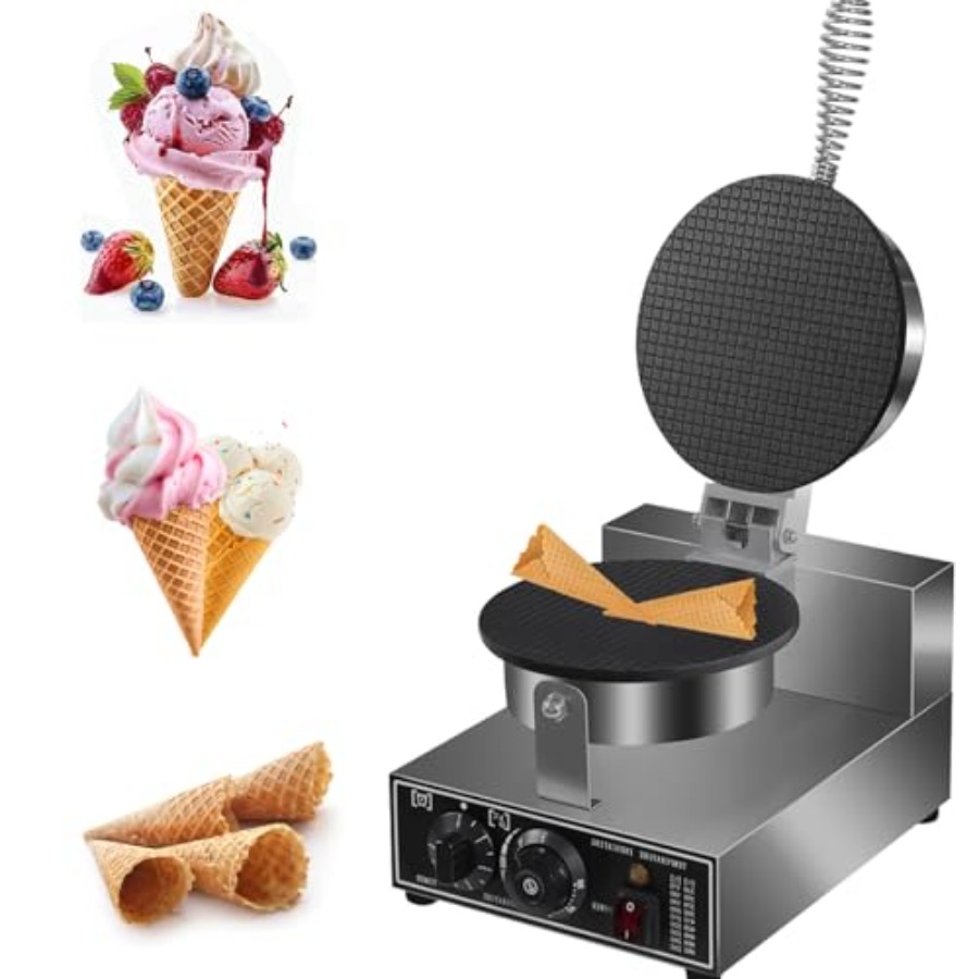 Electric Ice Cream Cone Maker  – обзор и цена Waffle Cone Maker