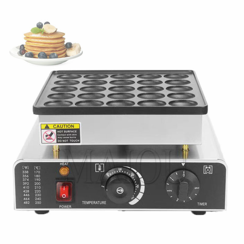 25 Holes  Pancake Machine 900W – обзор и цена Mini Pancake Griddle
