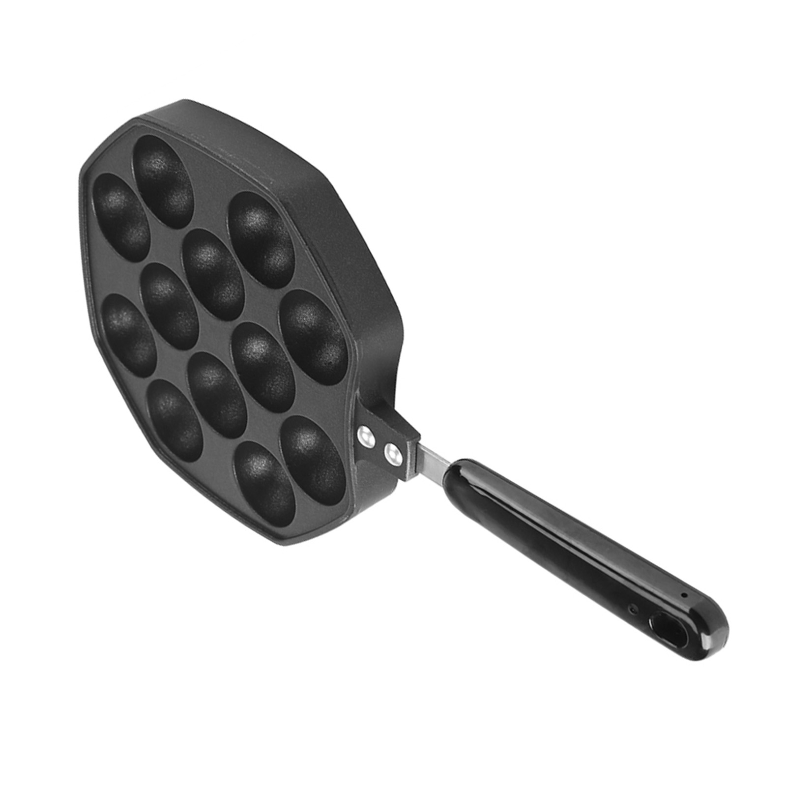 12 Cavities Aluminum NOn stick – обзор и цена Takoyaki Grill Plate