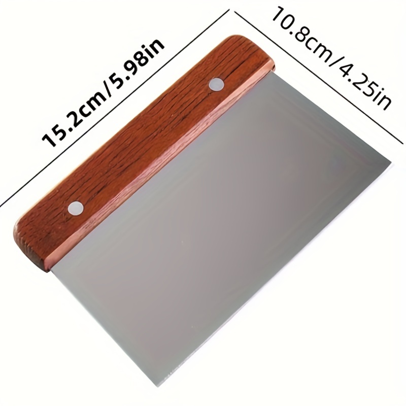 1pc stainless steel scraper, v – обзор и цена Okonomiyaki Spatula