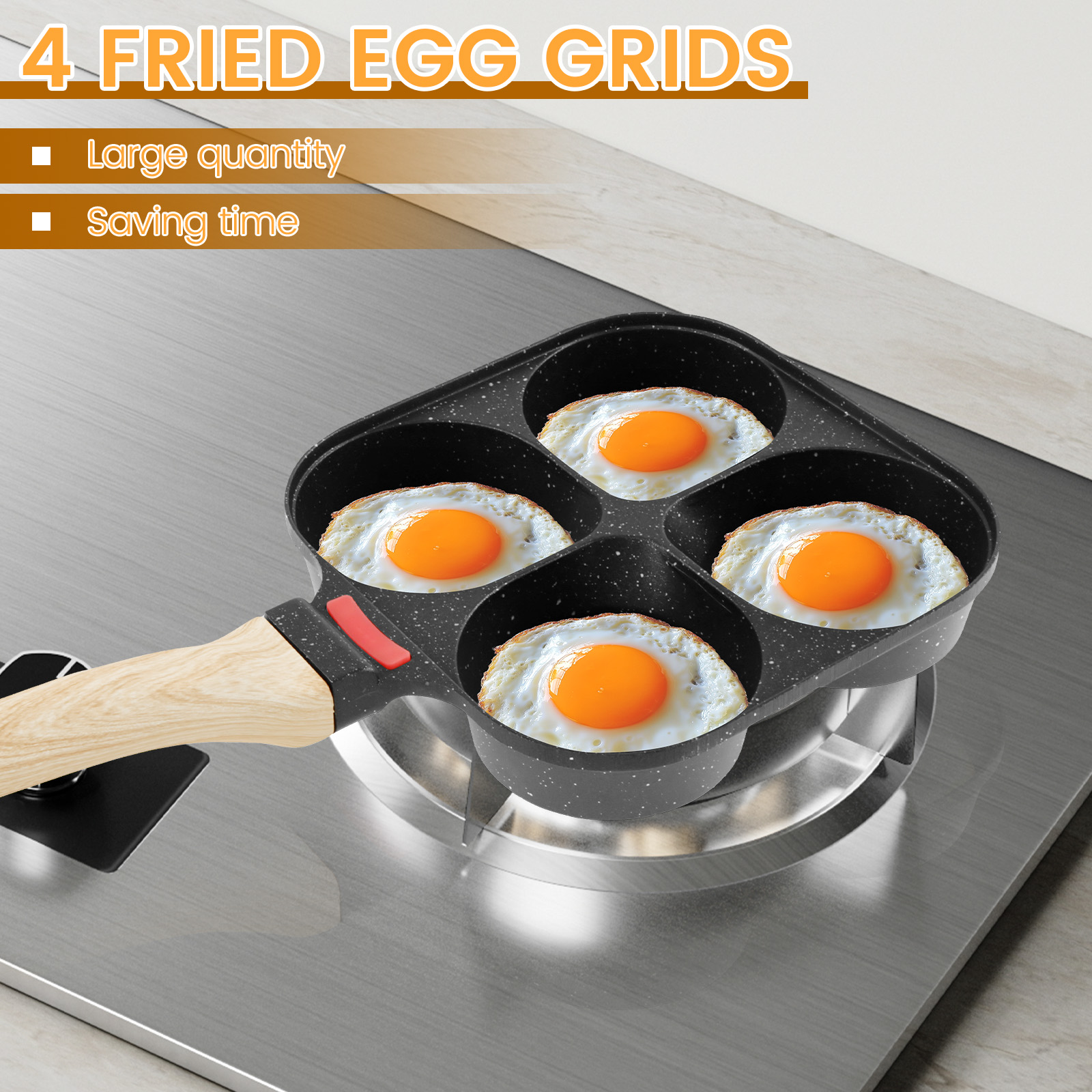 Egg Frying Pan Nonstick Pancak – обзор и цена Egg Waffle Pan