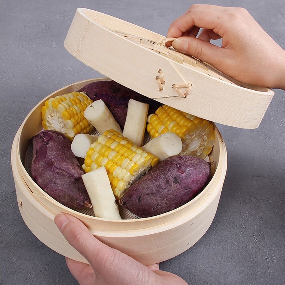 Chinese Steamer Bamboo Steamer – обзор и цена Bao Steamer Bamboo