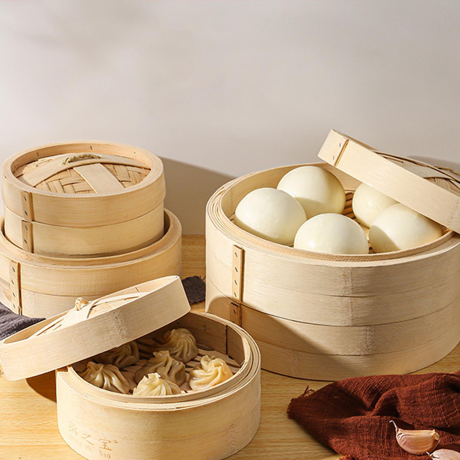 Bamboo Steamer Basket Cooker H – обзор и цена Bao Steamer Bamboo