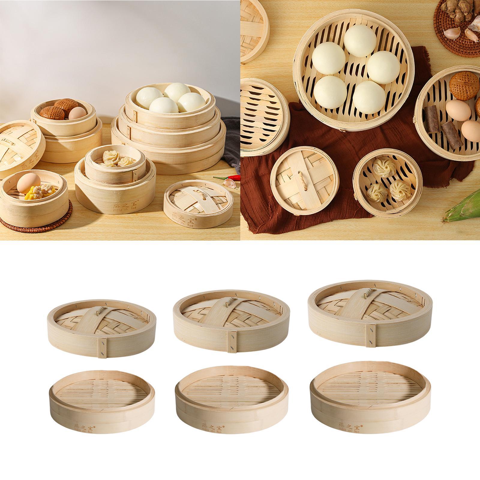 Bamboo Steamer Basket Cooker H – обзор и цена Bao Steamer Bamboo