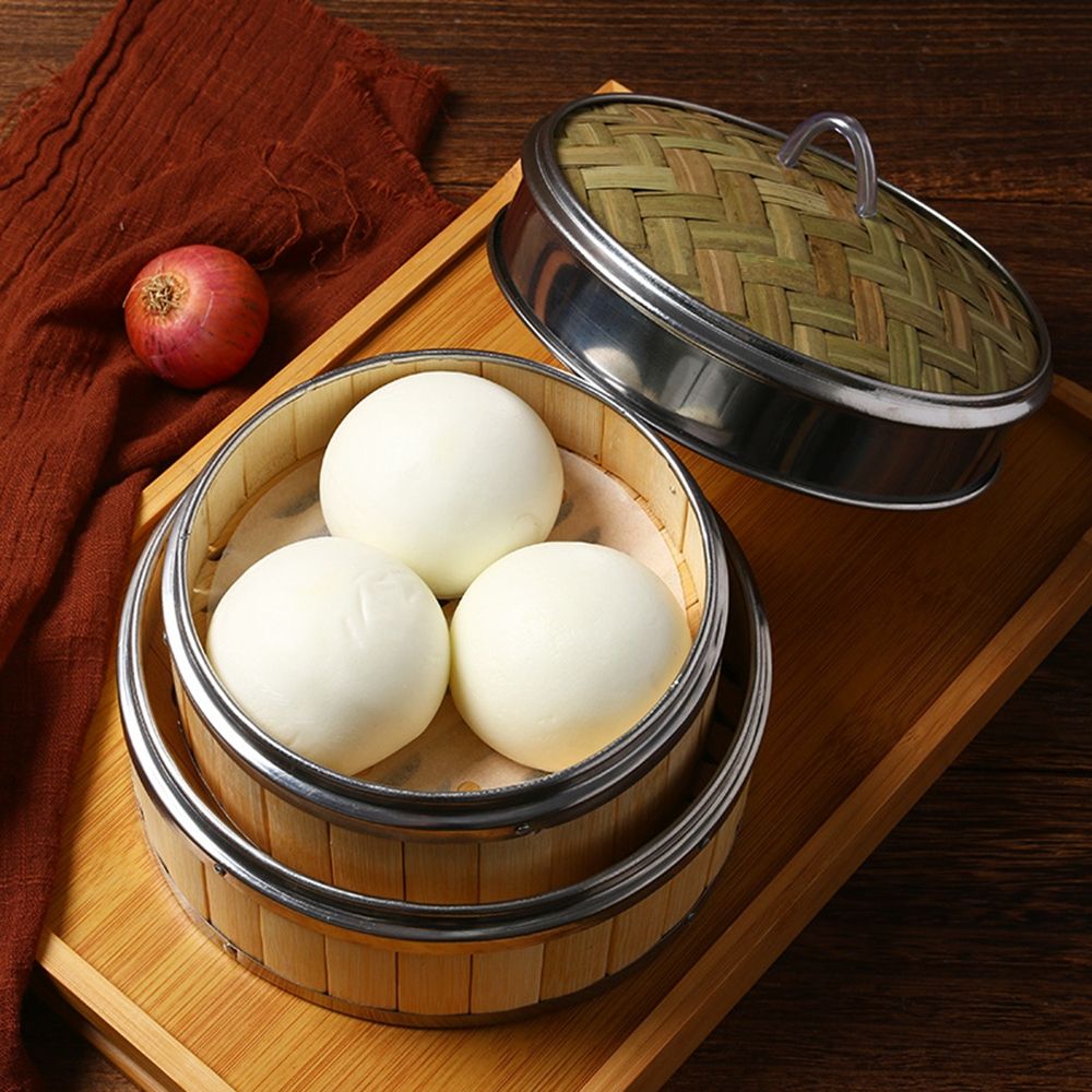 Dim Sum Bao Buns Bamboo Lid St – обзор и цена Bao Steamer Bamboo