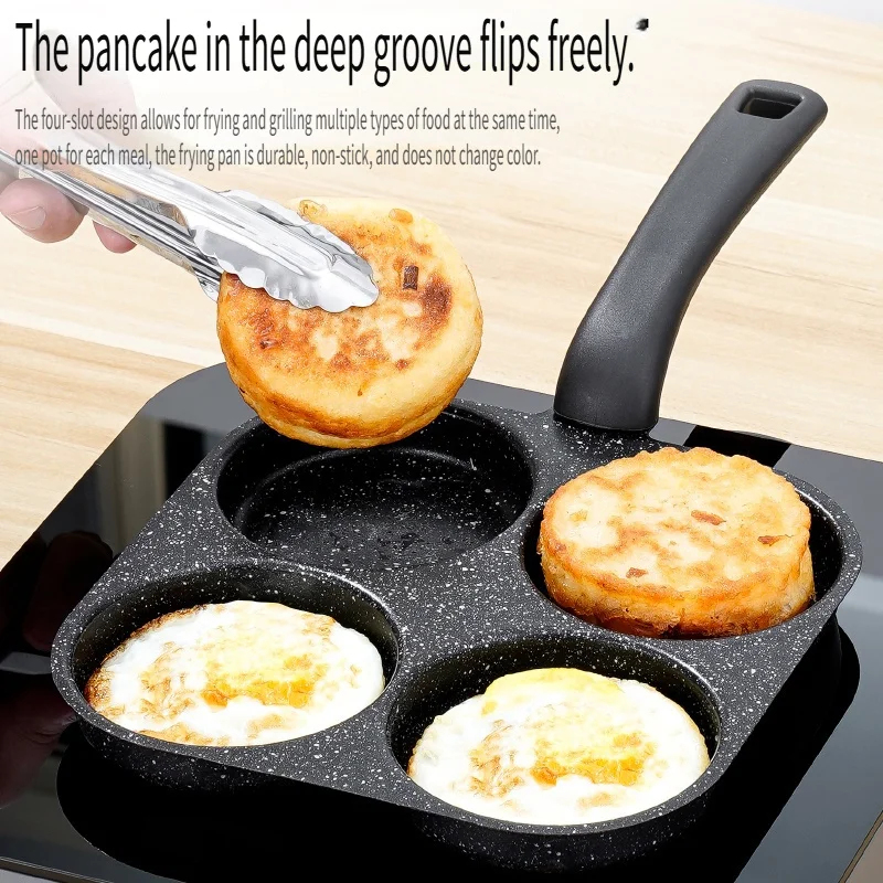 4-in-1 Non-Stick Cast Iron Egg – обзор и цена Egg Waffle Pan