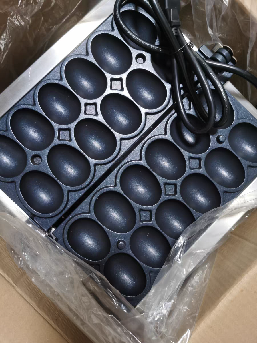 Commercial Electric Egg Bubble – обзор и цена Egg Waffle Pan