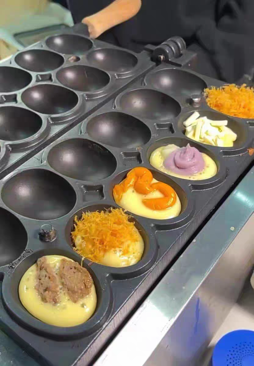Commercial Electric Egg Bubble – обзор и цена Egg Waffle Pan