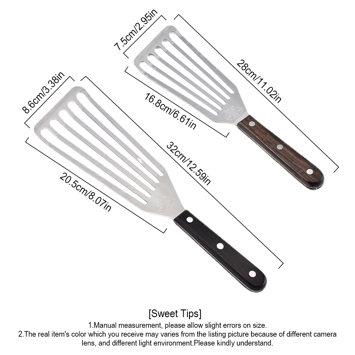 Fish Spatula, Stainless Steel  – обзор и цена Okonomiyaki Spatula