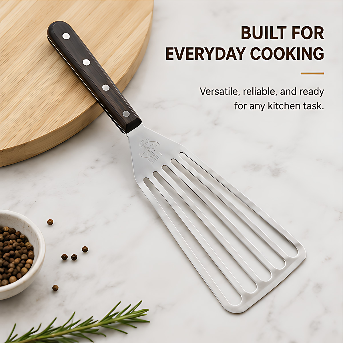 Fish Spatula, Stainless Steel  – обзор и цена Okonomiyaki Spatula