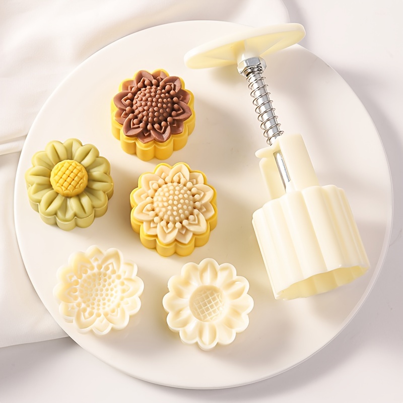 Sunflower Flowers Moon Cake Mo – обзор и цена Bunny Cake Mold