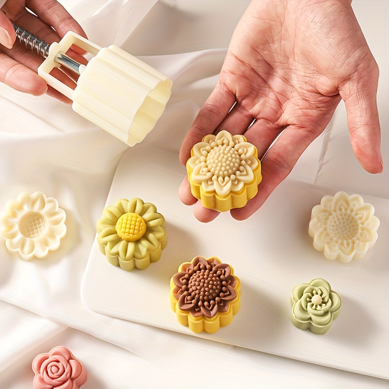 Sunflower Flowers Moon Cake Mo – обзор и цена Bunny Cake Mold