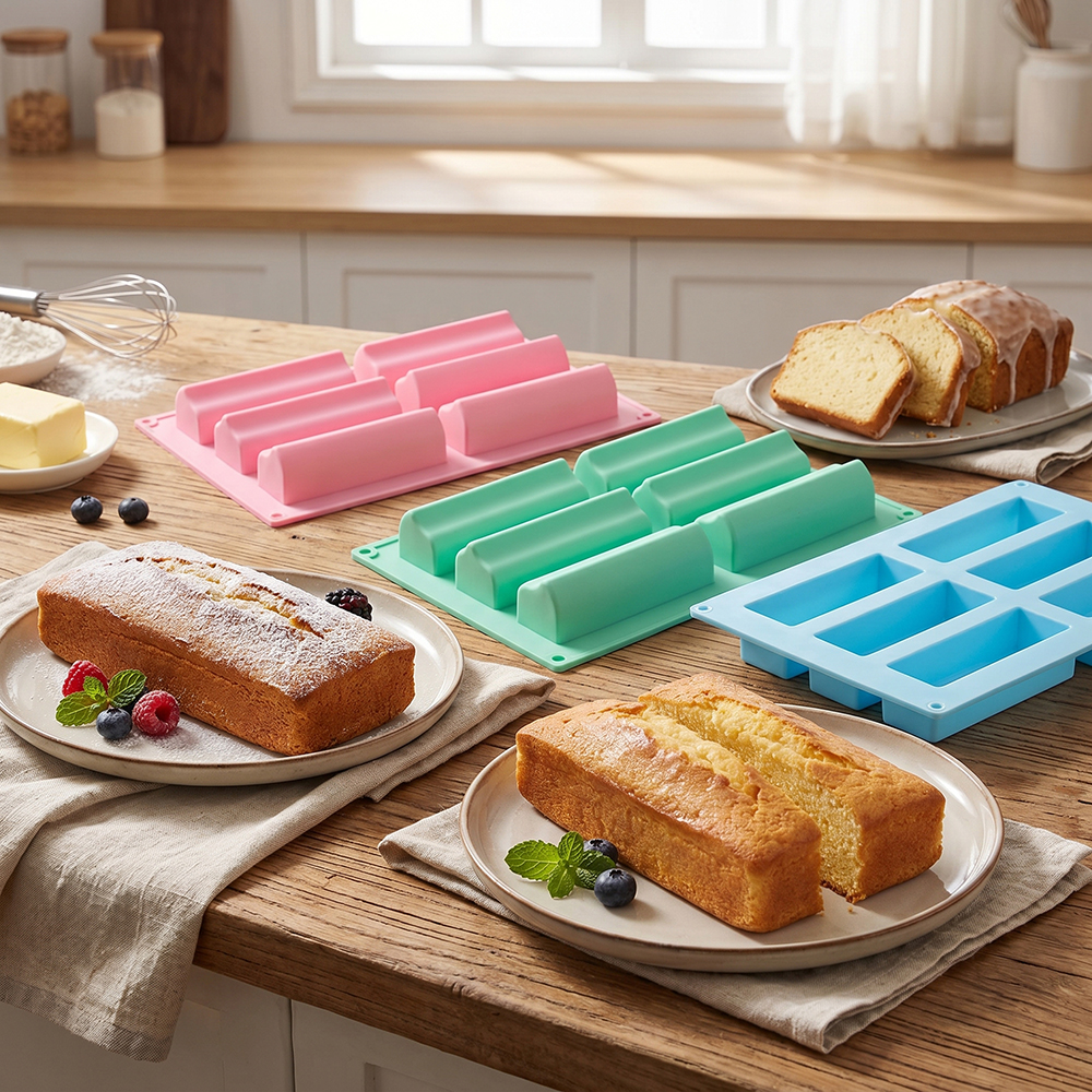 6-cavity groove tube cake tray – обзор и цена Donut Mold Silicone