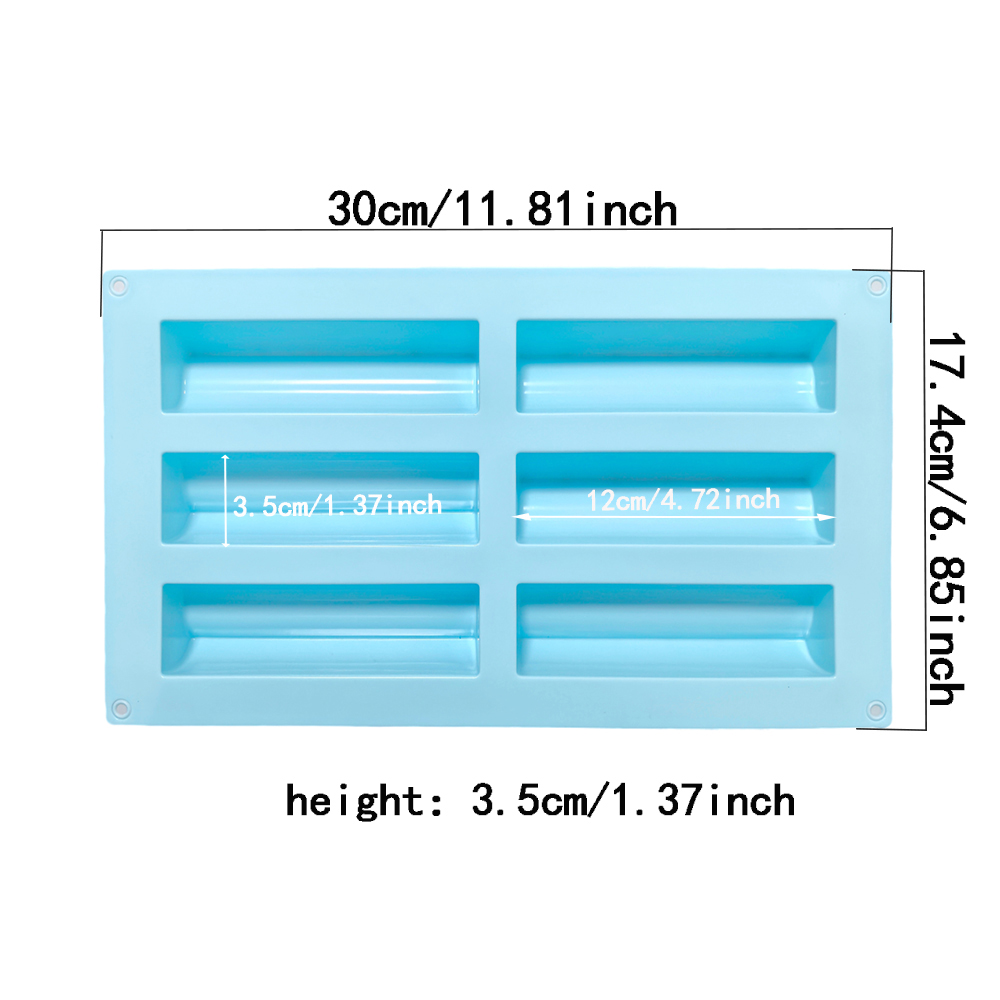 6-cavity groove tube cake tray – обзор и цена Donut Mold Silicone