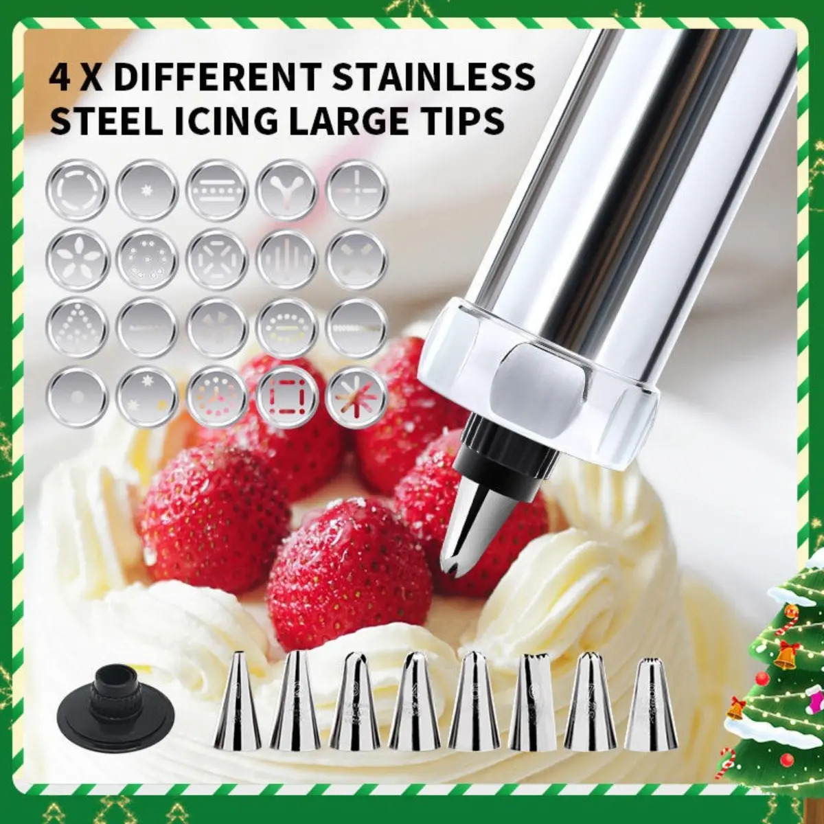 Stainless Steel Cookie Press K – обзор и цена Churros Maker Gun