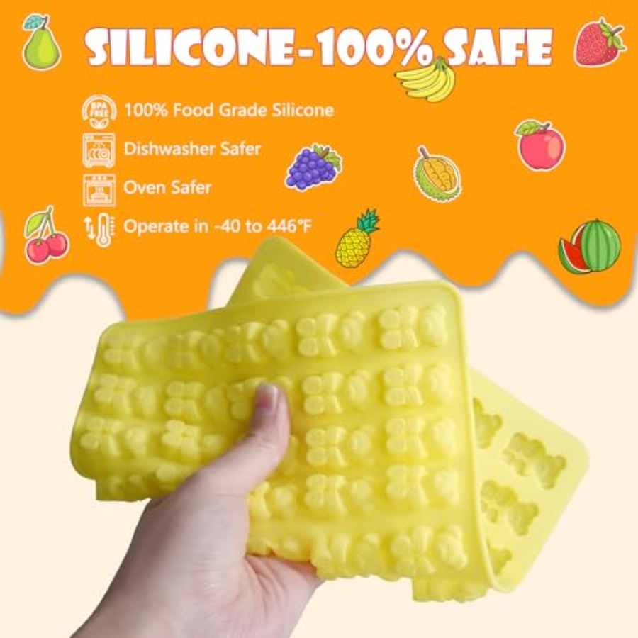 Gummy Bear Molds Silicone 37PC – обзор и цена Donut Mold Silicone