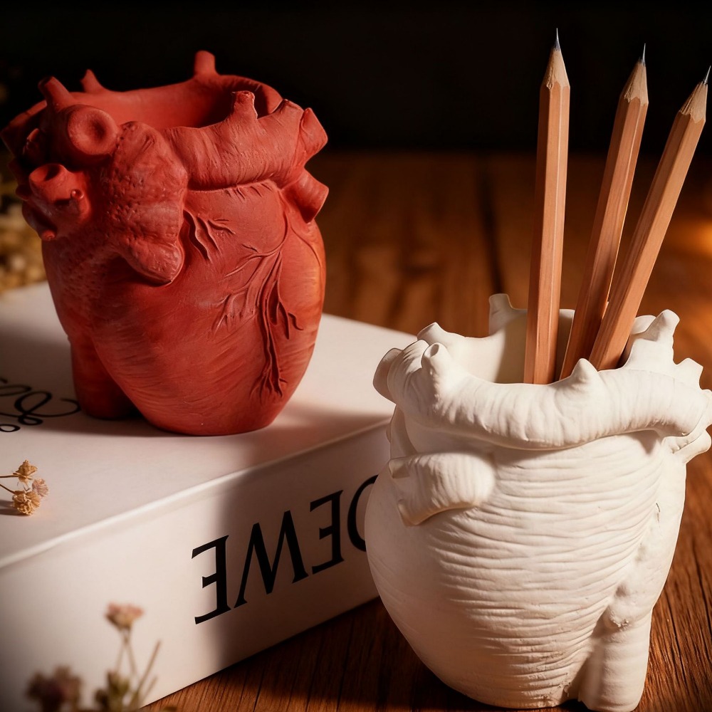 Heart Flowerpot Vase Resin Sil – обзор и цена Potsticker Mold