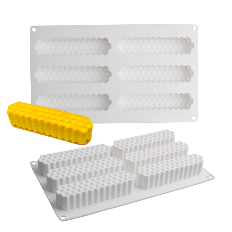 6-Cell Long Strip Honeycomb De – обзор и цена Bunny Cake Mold