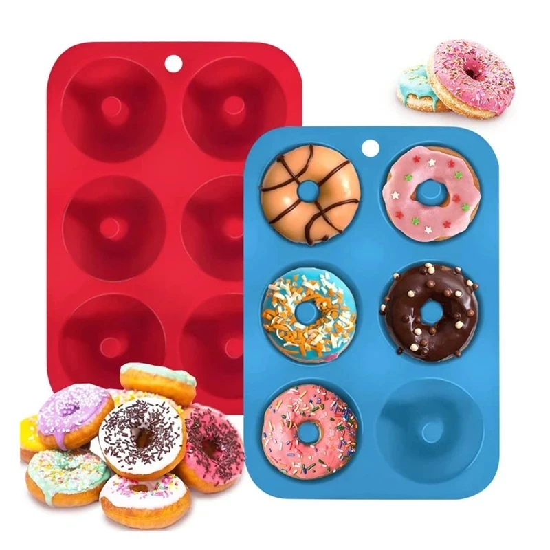 6 Holes Silicone Donut Mold Ba – обзор и цена Donut Mold Silicone