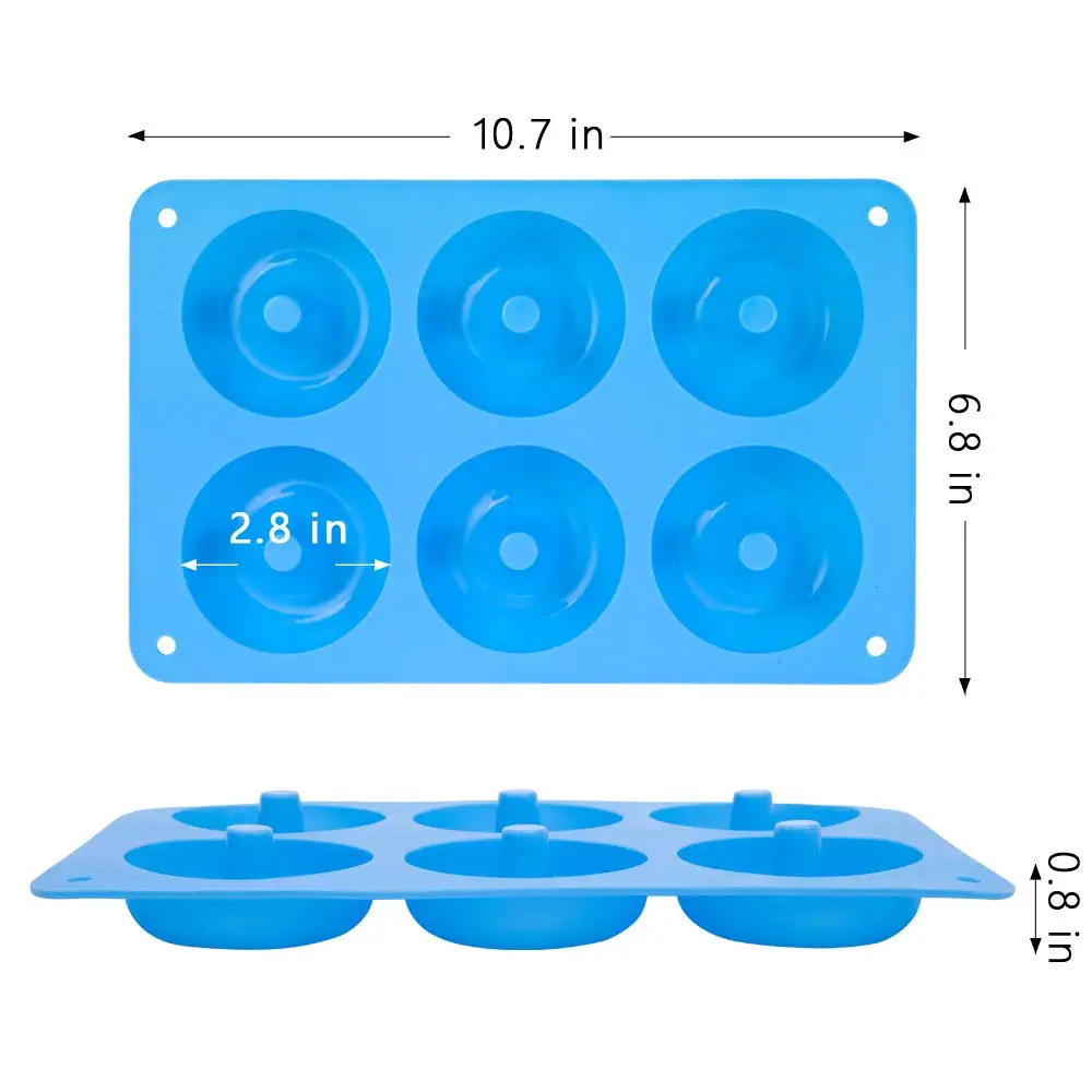 6 Holes Silicone Donut Mold Ba – обзор и цена Donut Mold Silicone