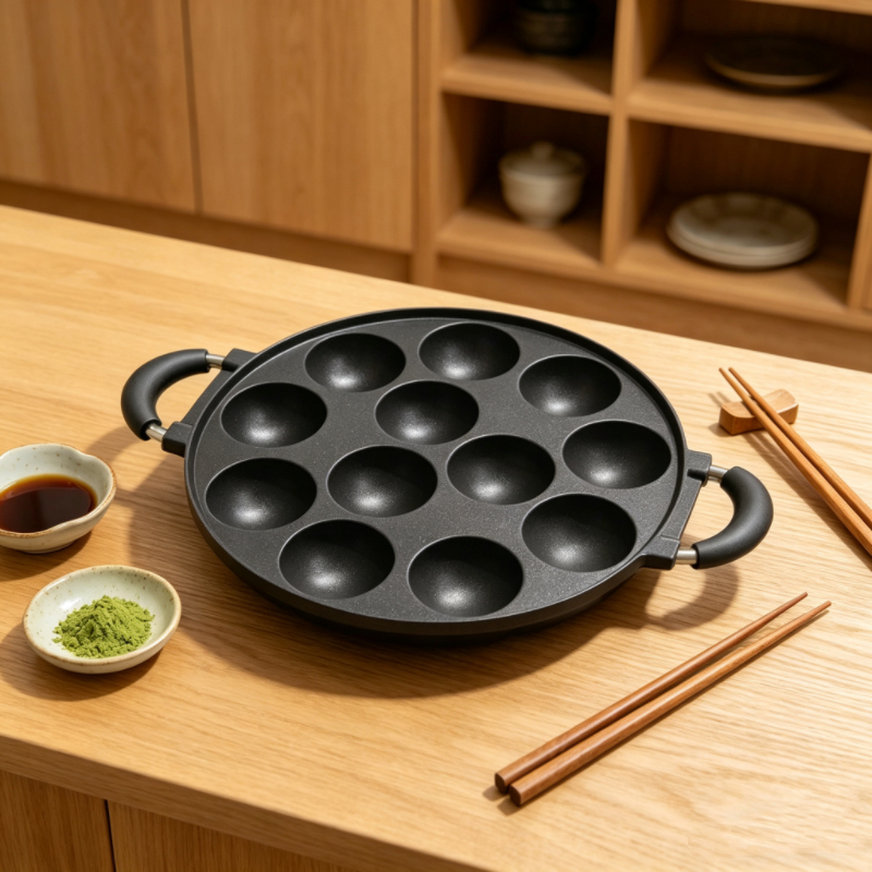 7/12 Mold Aebleskiver Pan, Non – обзор и цена Danish Pancake Pan
