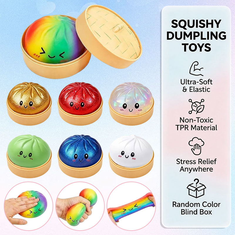 Glitter Bao Bun Squeeze Toy Ka – обзор и цена Bao Steamer Bamboo