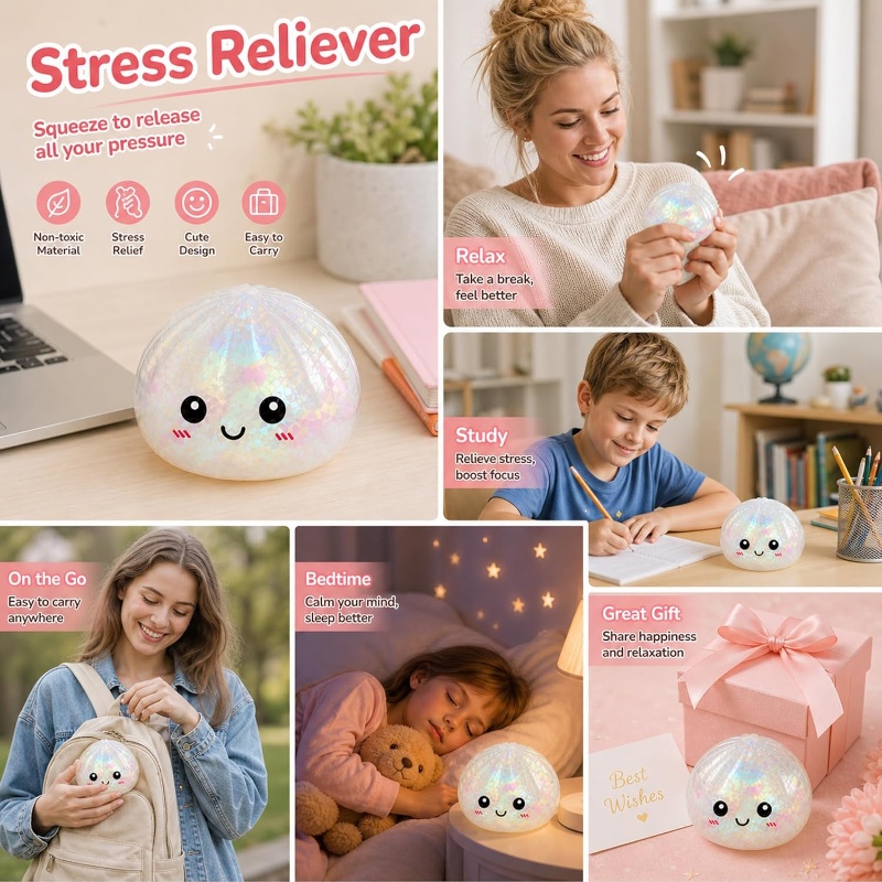 Glitter Bao Bun Squeeze Toy Ka – обзор и цена Bao Steamer Bamboo