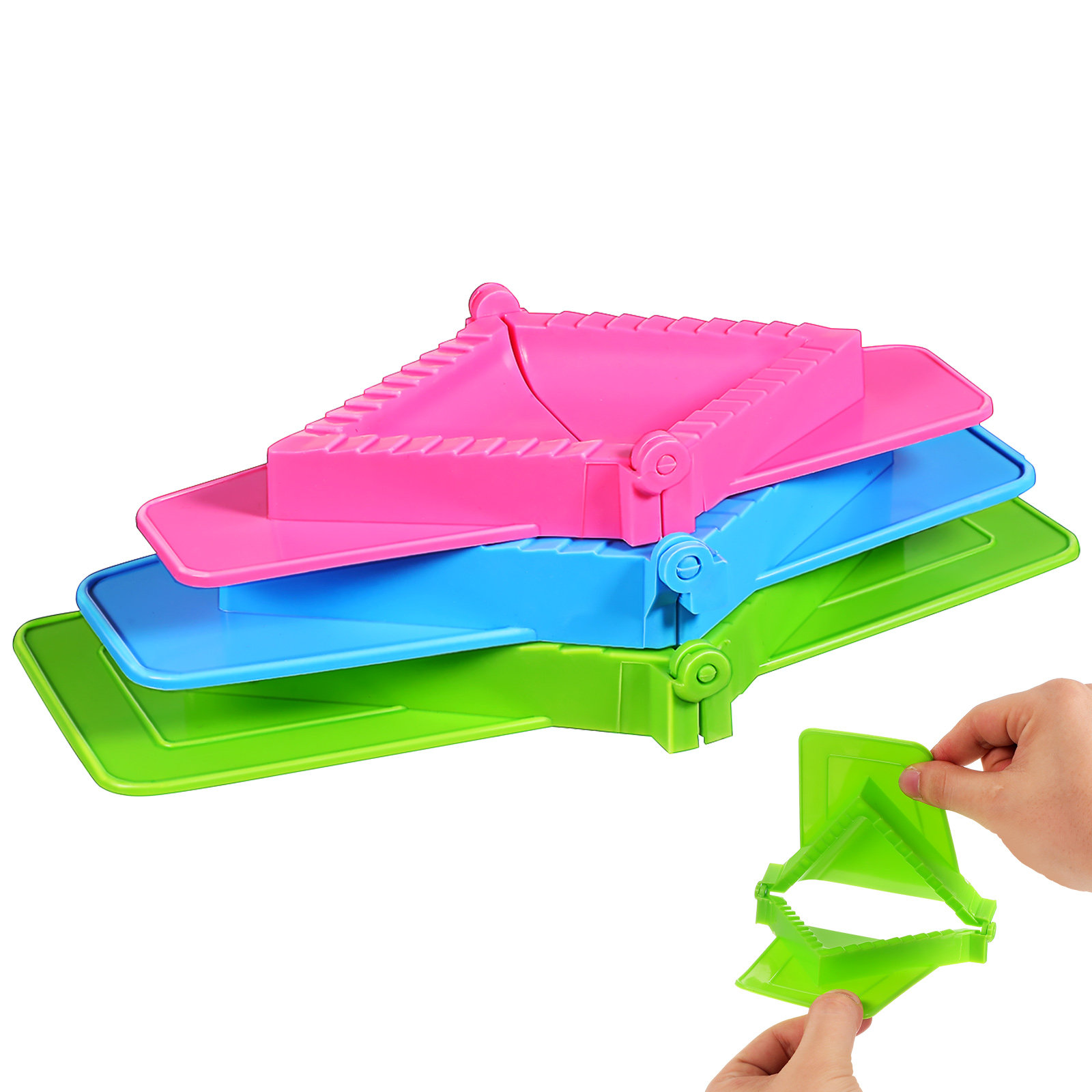 3Pcs Dumpling Mold Plastic Set – обзор и цена Dumpling Press Set