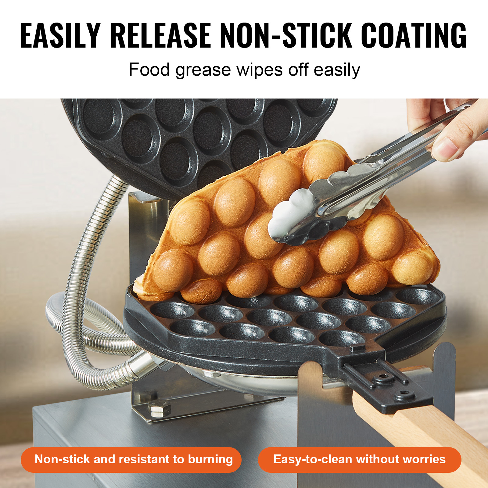 HomeWise Commercial Egg Bubble – обзор и цена Egg Waffle Pan
