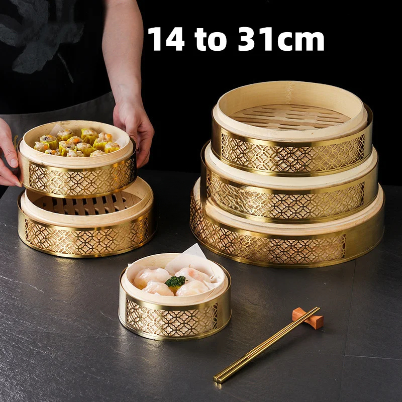Chinese Bamboo Dimsum Lid Dump – обзор и цена Bao Steamer Bamboo