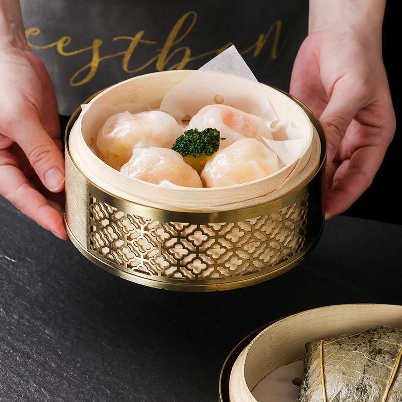 Chinese Bamboo Dimsum Lid Dump – обзор и цена Bao Steamer Bamboo