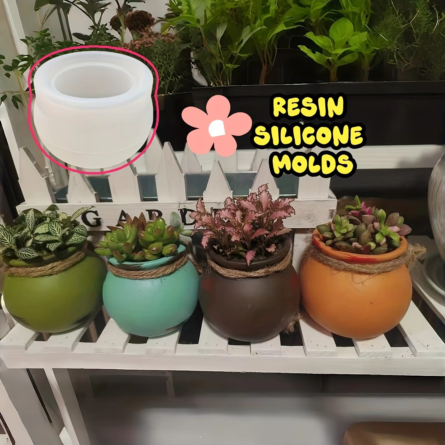 Silicone Flower Pot Molds, Res – обзор и цена Potsticker Mold