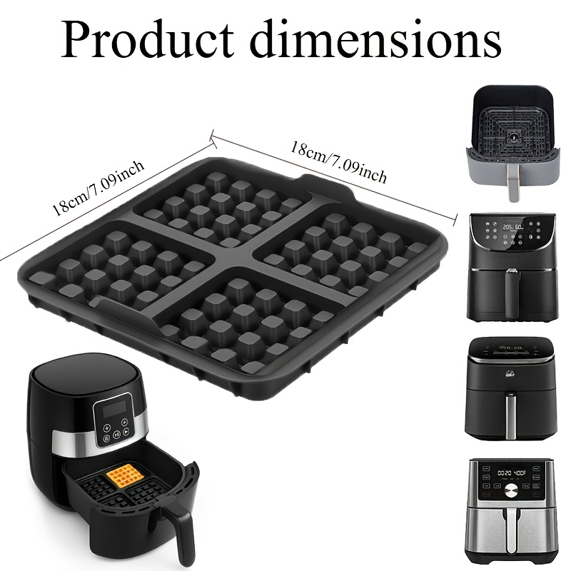 Square Waffle Mold, Non-Stick  – обзор и цена Egg Waffle Pan
