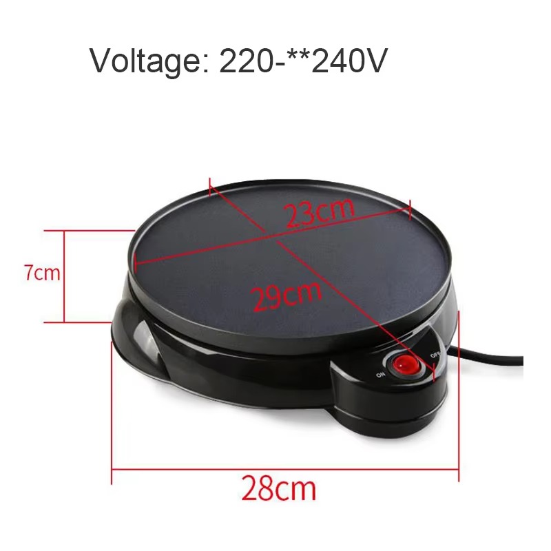 220V 650W Kitchen Electric Cre – обзор и цена Mini Pancake Griddle
