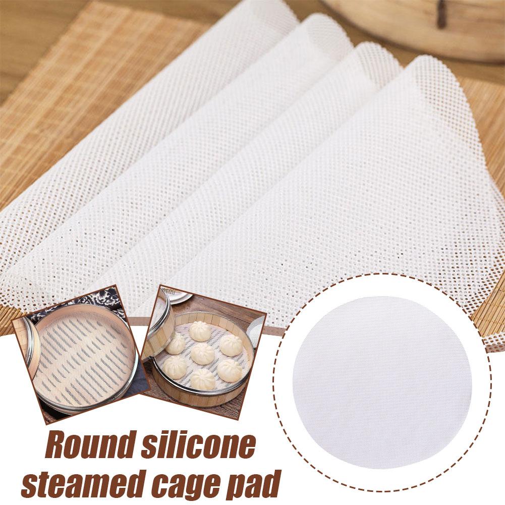 Silicone Bamboo Steamer Liners – обзор и цена Bao Steamer Bamboo