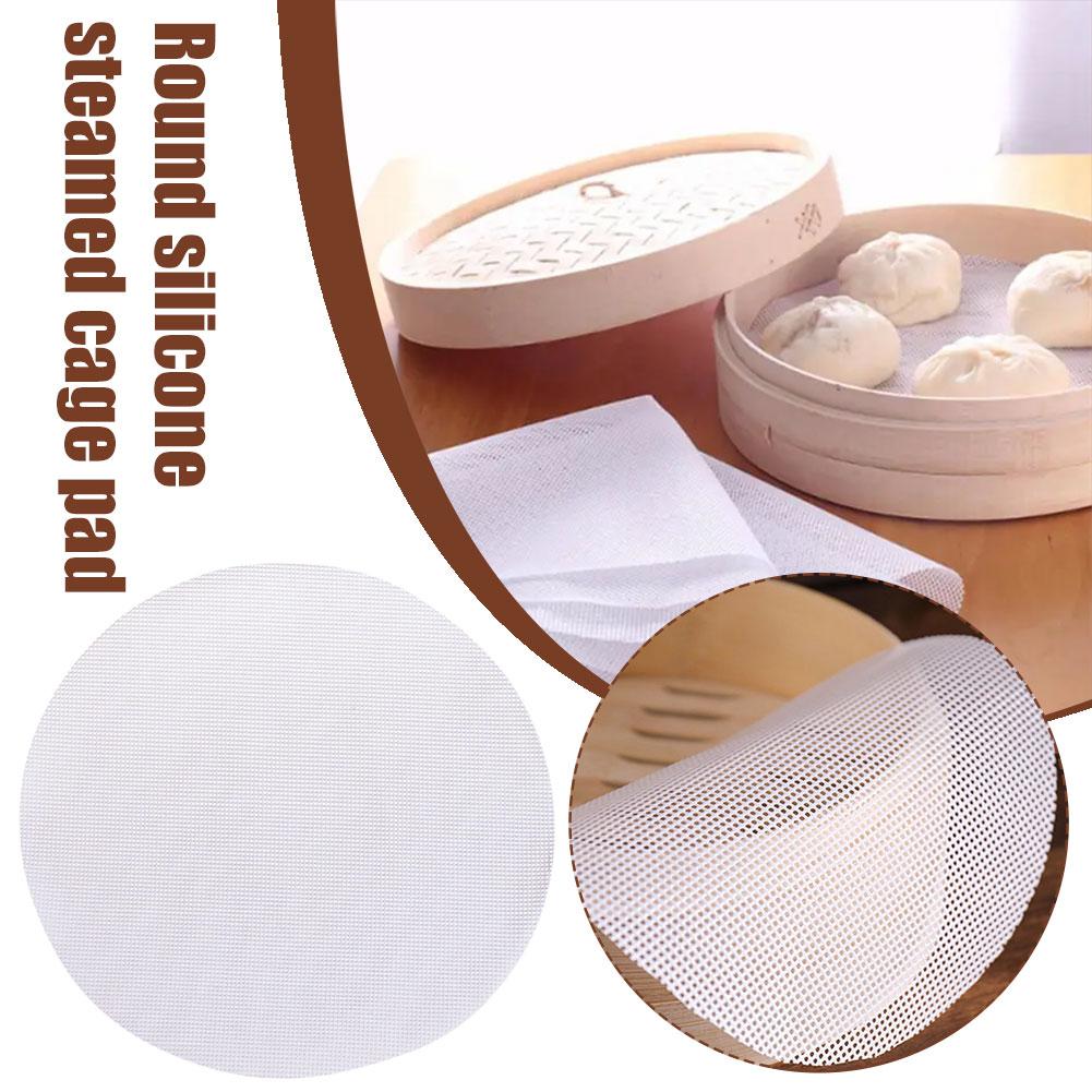 Silicone Bamboo Steamer Liners – обзор и цена Bao Steamer Bamboo