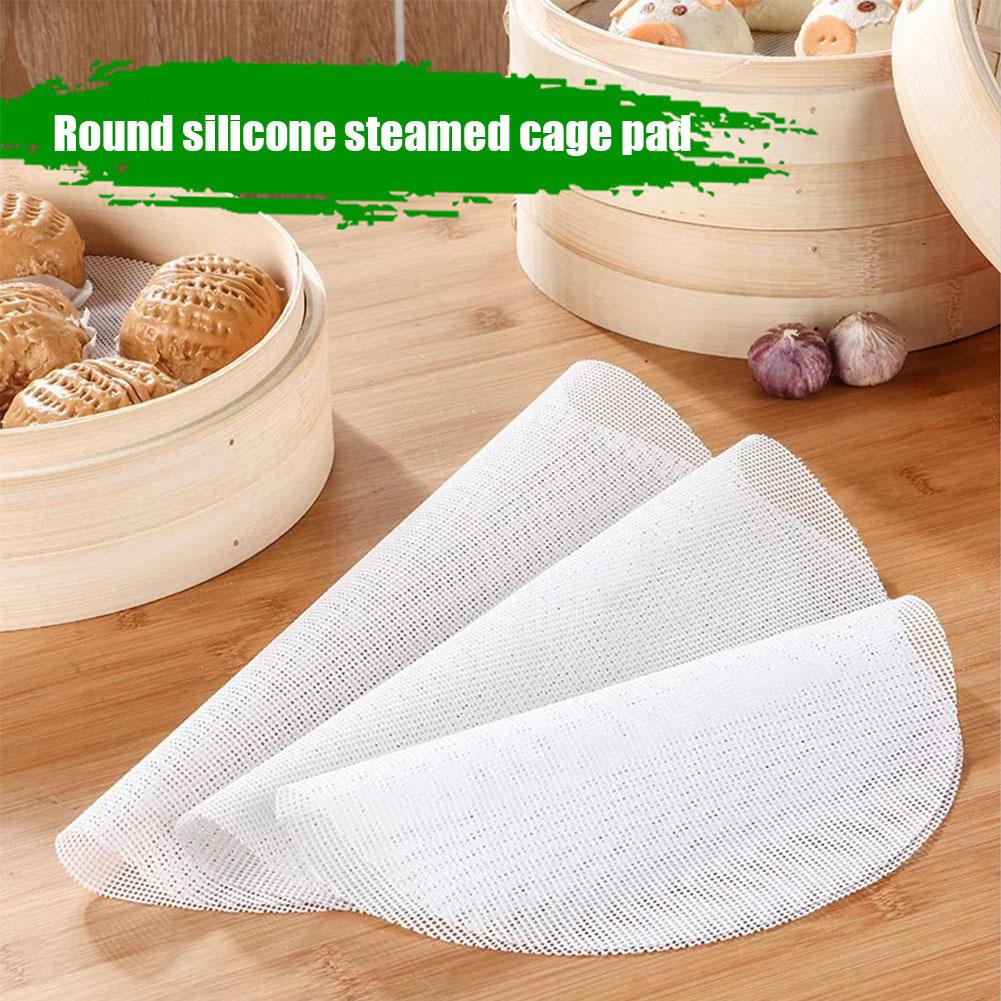 Silicone Bamboo Steamer Liners – обзор и цена Bao Steamer Bamboo