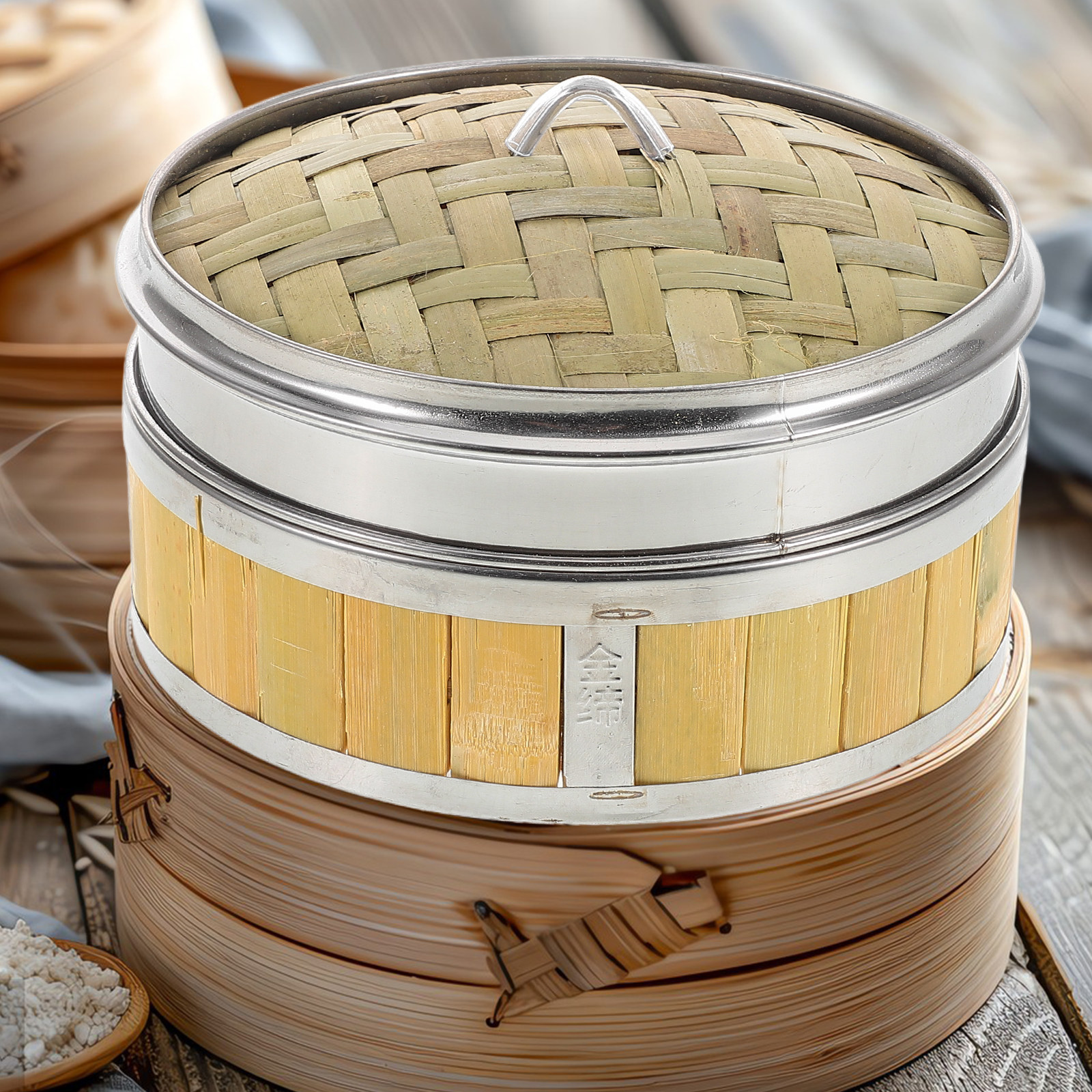 18Cm Handmade Bamboo Steamer B – обзор и цена Bao Steamer Bamboo