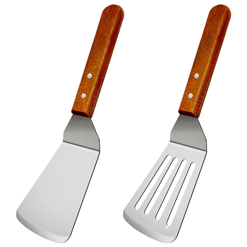 Metal Spatulas for Cast Iron S – обзор и цена Okonomiyaki Spatula