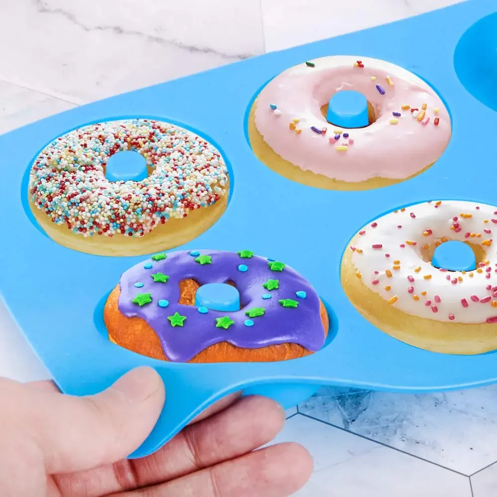1/2pcs Silicone Muffins Donut  – обзор и цена Donut Mold Silicone