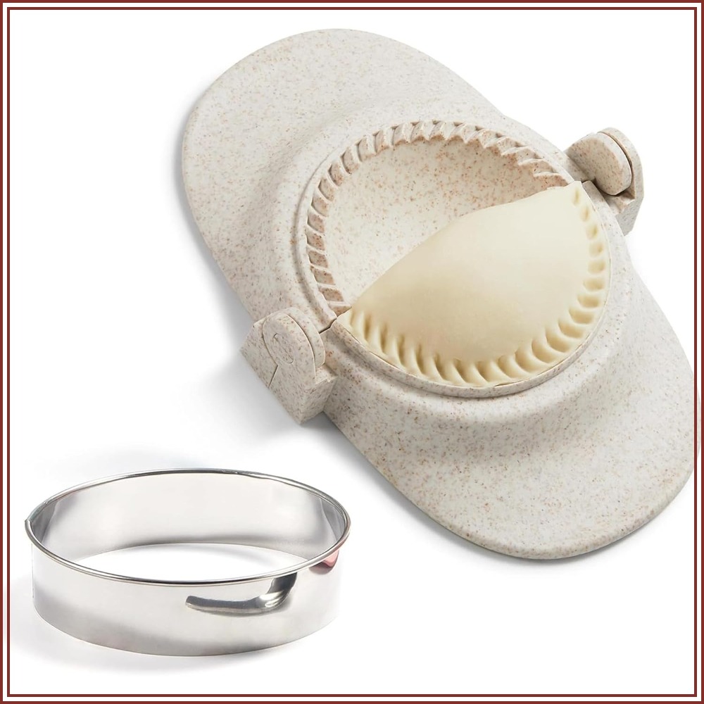 Dumpling Maker Set with Dough  – обзор и цена Dumpling Press Set