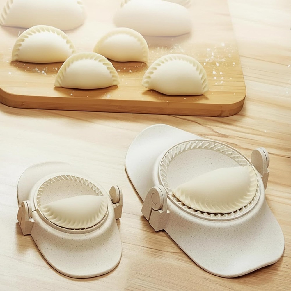 Dumpling Maker Set with Dough  – обзор и цена Dumpling Press Set