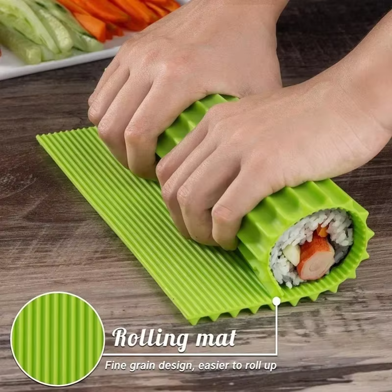Reusable Silicone Sushi Roller – обзор и цена Spring Roll Wrapper