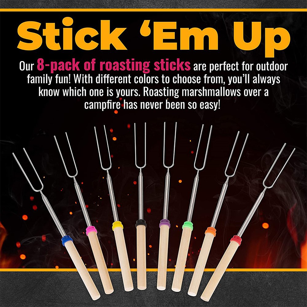 8Pcs Barbecue Skewers Stainles – обзор и цена Hot Dog Press
