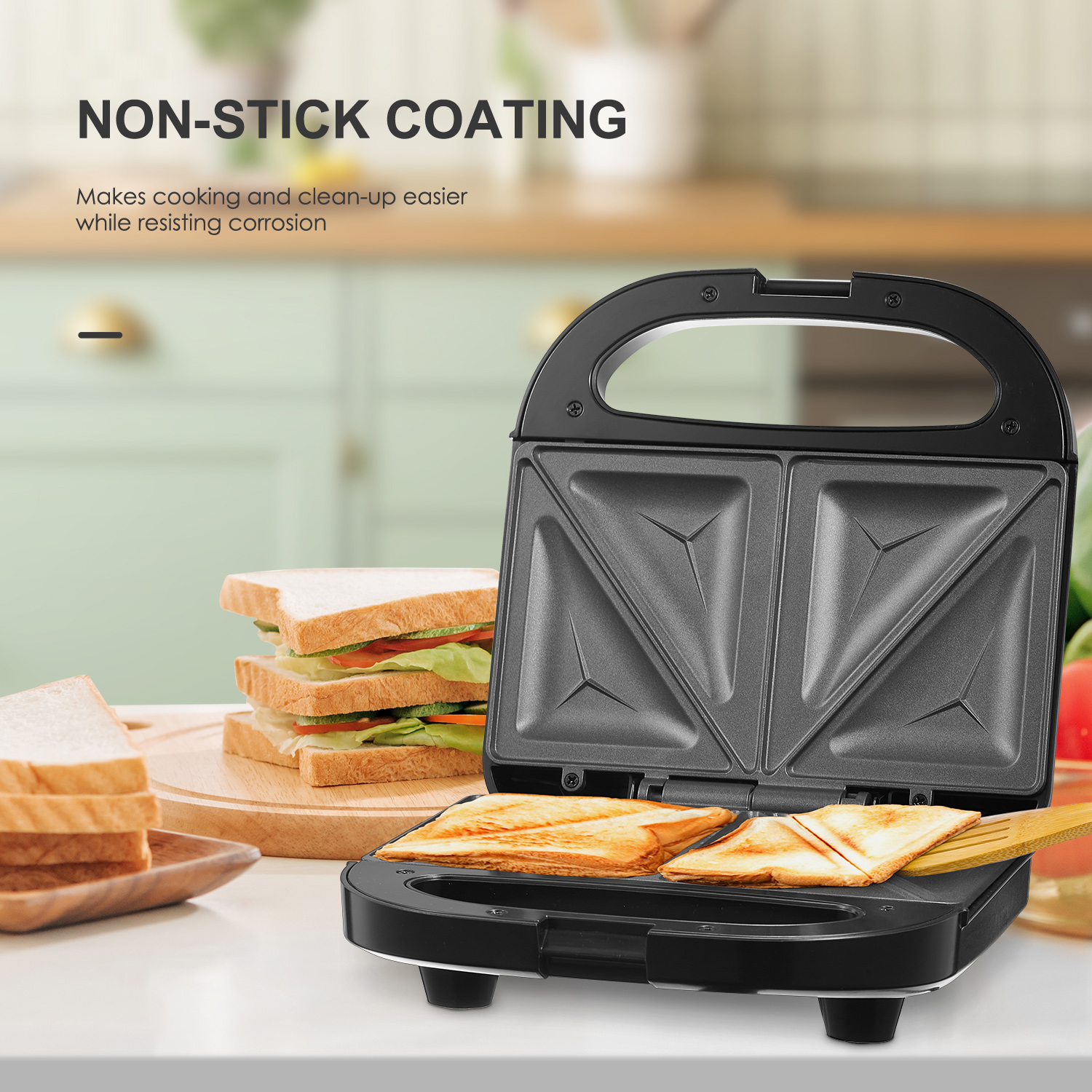 Stainless Steel 750W Sandwich  – обзор и цена Hot Dog Press