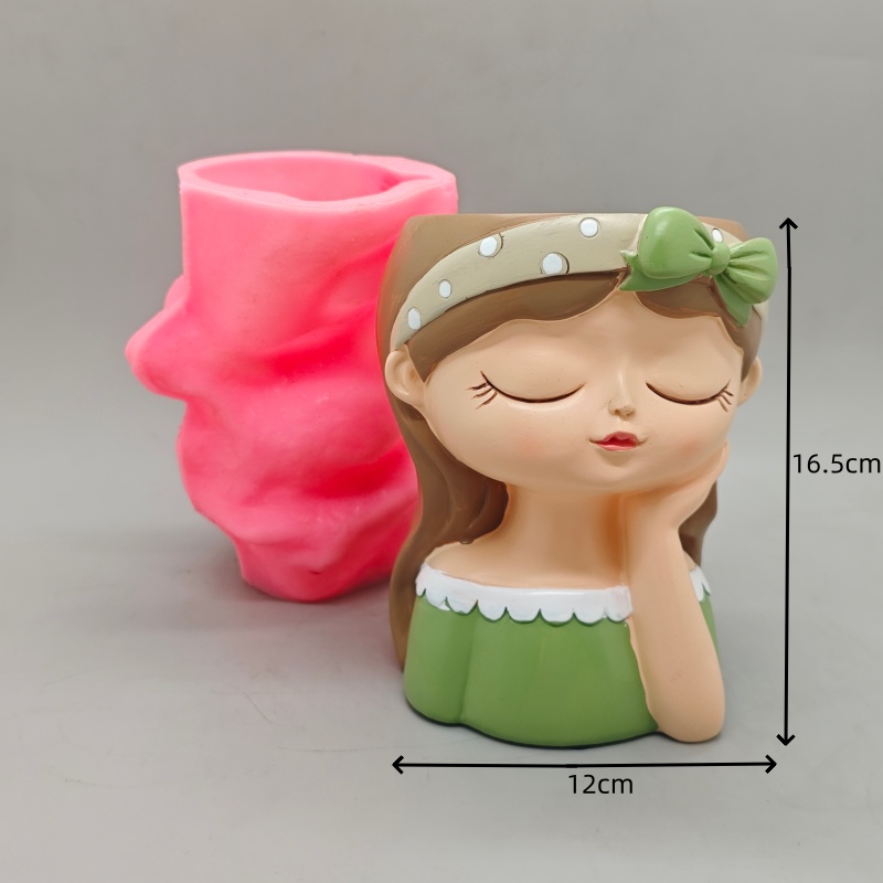 Silicone mold cute bow girl fl – обзор и цена Potsticker Mold