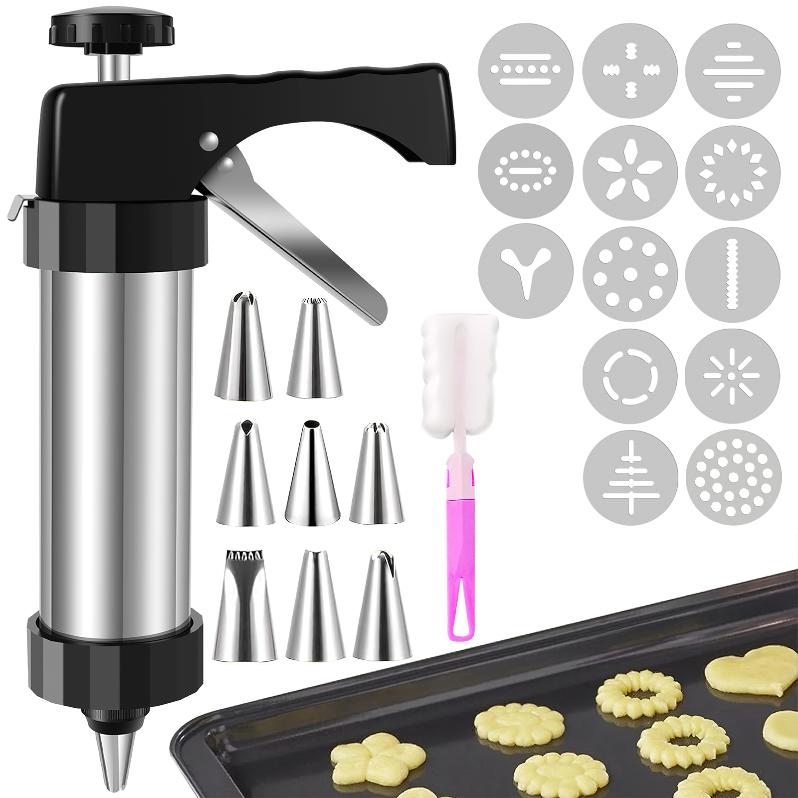 Cookie Maker Machine Stainless – обзор и цена Churros Maker Gun