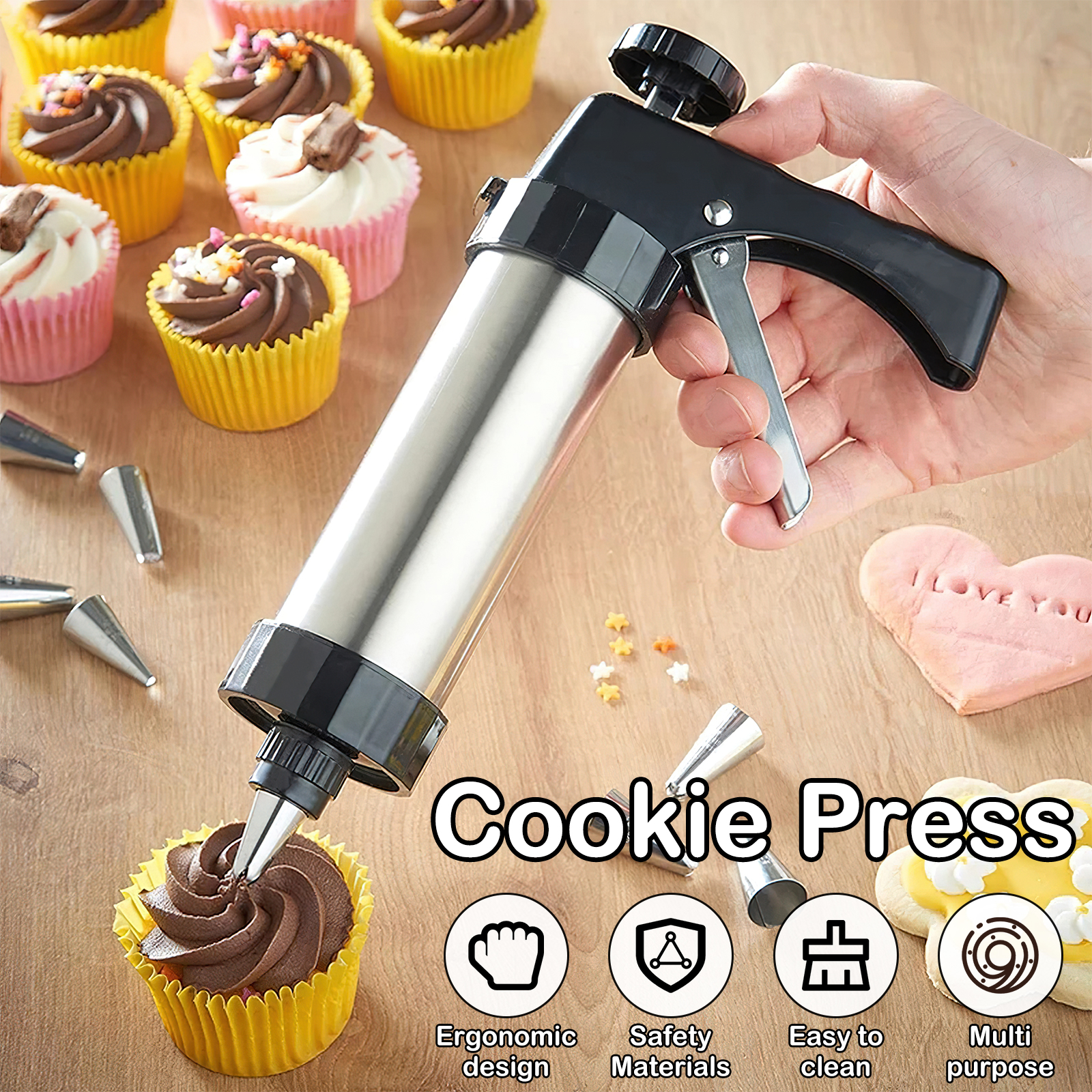 Cookie Maker Machine Stainless – обзор и цена Churros Maker Gun